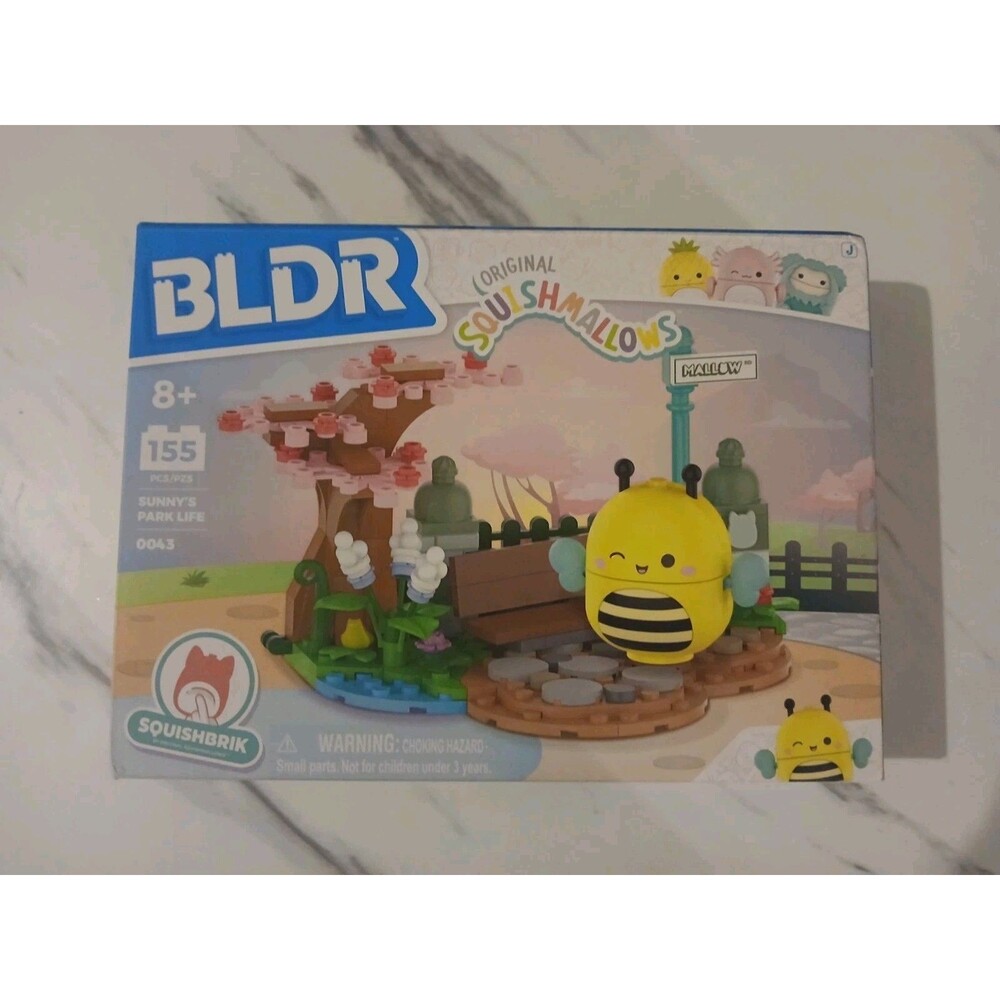BLDR Squishmallows Sunny’s Park Life Building Set 0043 Construction Toy NEW